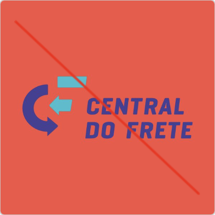 Aplicar o logo sobre cores que não sejam aquelas de uso permitido